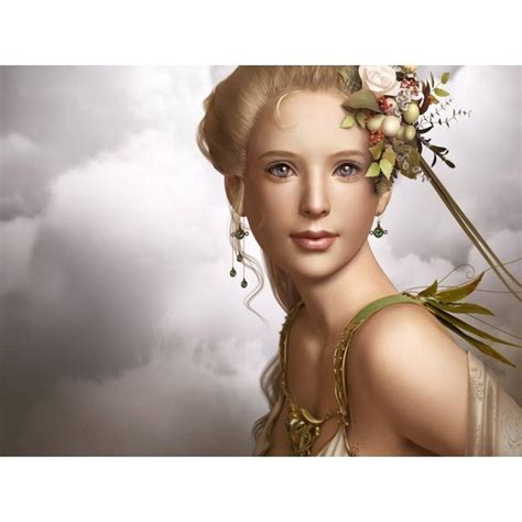 Aphrodite Goddess Of Love Liked On Polyvore Greek Gods And Goddesses
