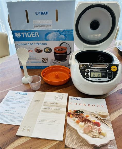 Tiger Jbv Cu Cup Rice Cooker Warmer Bpa Free Tray Made In