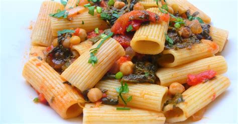 Pâtes aux Pois Chiche comme dans le Sud de l Italie Mes Inspirations
