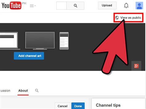 How To Add A Description On Your Youtube Channel 8 Steps