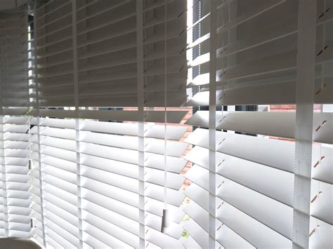 The select blinds classic cordless blackout shade effectively blocks the amount of light it claims to, unlike some other shades we looked at. Wood venetian blinds with blackout roller blinds behind ...