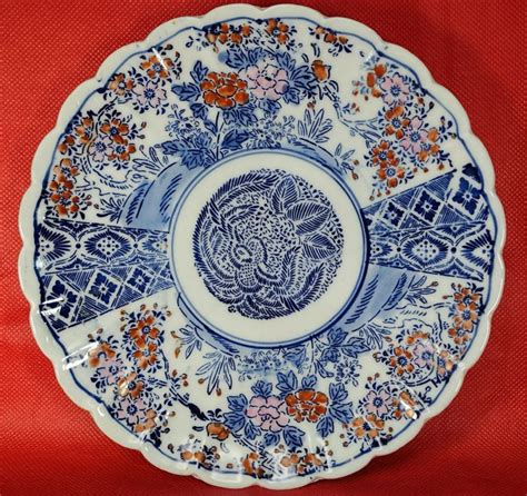 Porcelain Arita Plate Japan Circa 1900 Meiji Period Catawiki