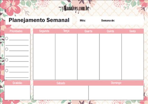 Modelo De Planeamento Semanal Para Impressao Modelo De Lista Lista Images