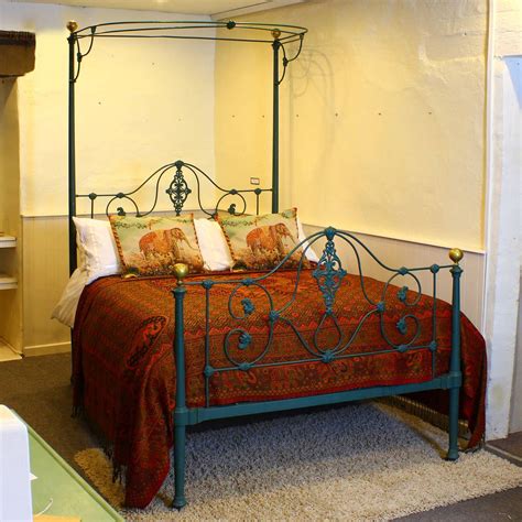 Mid Victorian Iron Half Tester Bed Bedroom Furniture Beds Bed Frames