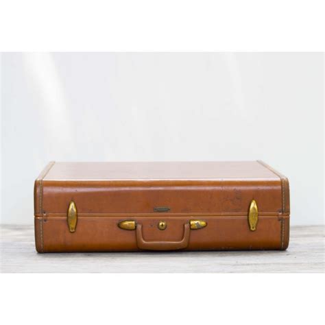 Vintage 1950s Brown Samsonite Style 4635 Suitcase Chairish