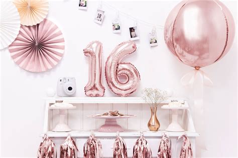 Hier sind 16 gute ideen, um eine süße 16. Sweet 16 - Ideen für den 16. Geburtstag | Pink Dots Partystore | Deko-Blog