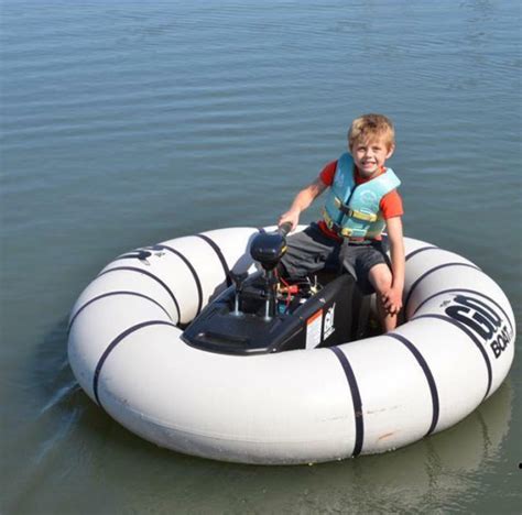 The Goboat Is A Motorized Float That Allows You To Play Bumper Cars
