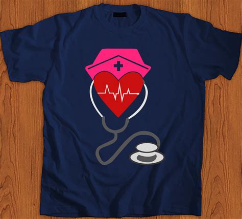 Elegant Playful Healthcare T Shirt Design For Perfect My Silhouette