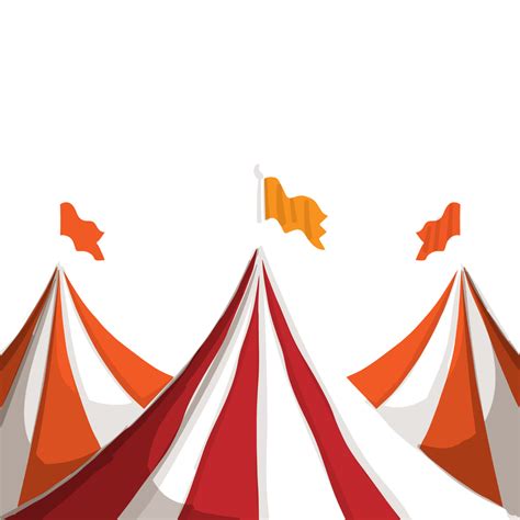 Colorful Circus Tents Transparent Png Svg Vector File Images