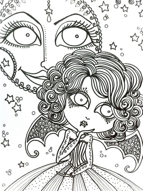 Vampire Coloring Pages Printable - Coloring Pages Ideas