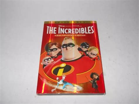 Disney Pixar The Incredibles Los Increibles Dvd 2 Discos En Venta En Tijuana Baja California