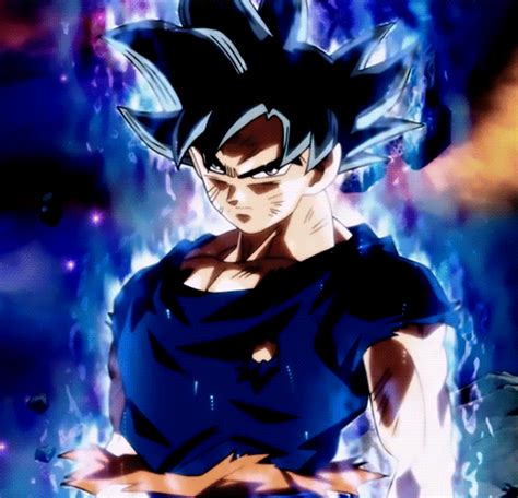 Imagenes De Goku En Movimiento Gif De Goku Ultra Instinto Para Fondo