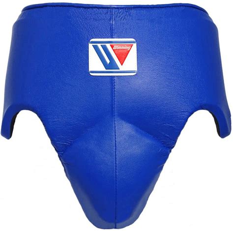 Winning Standard Cut Groin Protector Blue Wjapan Boxing