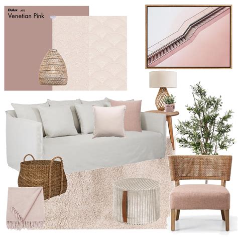 Natural And Blush Interior Design Mood Board By Thediydecorator Style