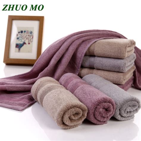 70 140cm Bamboo Fiber Bath Towel For Adults Sport Bathroom Outdoor