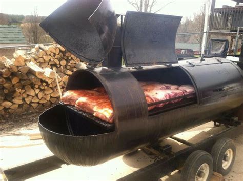 All american bbq grills this bbq grill is made of 3/16 steel plate and all welded together. Pic 75 | SMOKER /BBQ IDEAS | Pinterest