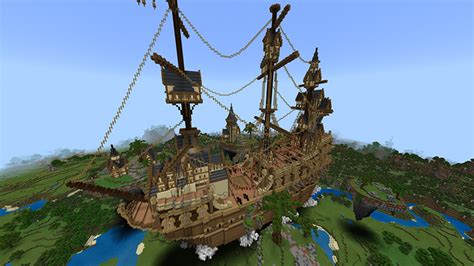 Deluxe Flying Ships By Pathway Studios Minecraft Marketplace Map