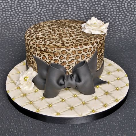 Toby couldn't believe it and became enamored of the idea. Leopard Print Birthday Cake - CakeCentral.com