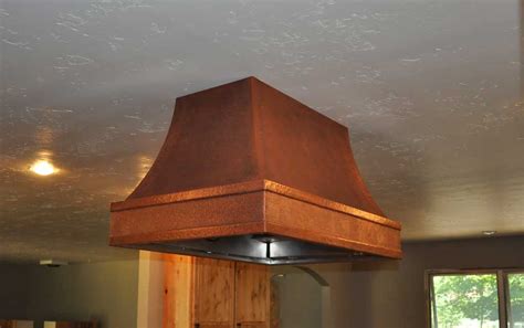 Coppersmith® classic cx4 range hood. Custom Copper Island Range Hood Grant Creek hand hammered