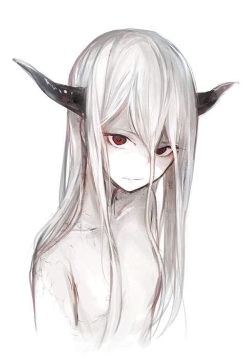 Anime Demon Girl With Horns Posted By Michelle Simpson