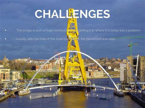 Gateshead millennium bridge was the world's first tilting bridge. Gateshead Millennium Bridge, Great Britain by