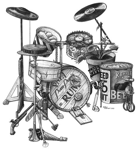 Drumset Print Artwork Drummer Ts And Music Ts For All Musicians