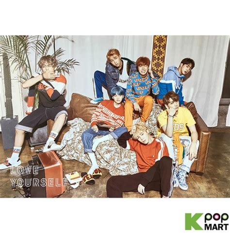 The first album, love yourself 承: Poster BTS Mini Album Vol. 5 - Love Yourself 承 'Her' (V ...