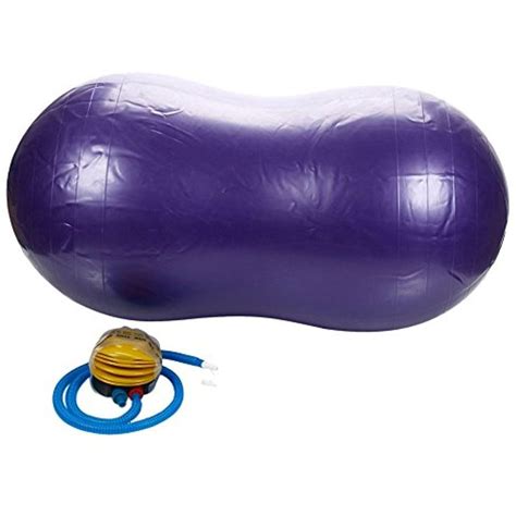 4590cm Pvc Peanut Shape Explosion Proof Fitness Yoga Exercise Ball With