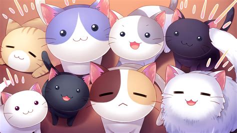 200 Anime Cat Wallpapers