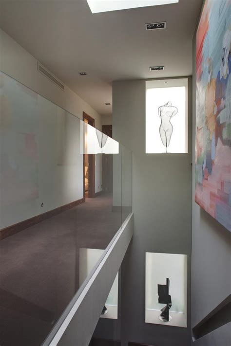 Staffan Tollgard Contemporary Penthouse Upper Hall Dk Decor