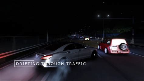 Drifting Through Traffic Assetto Corsa Youtube