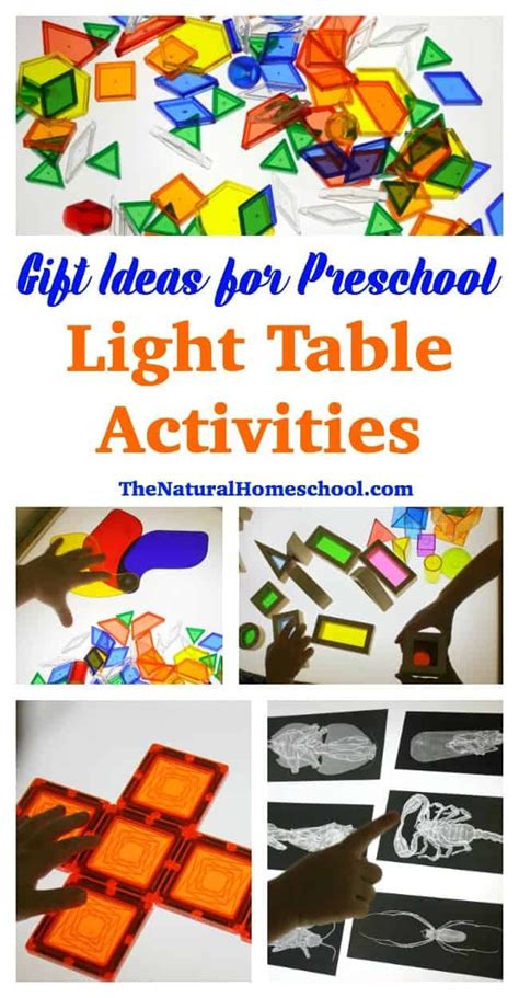 Maybe you would like to learn more about one of these? Gift Ideas for Preschool Light Table Activities | Light table