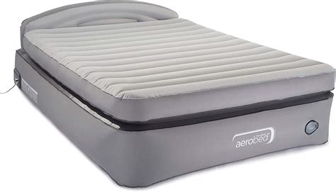 Aerobed air mattress w/ comfort lock pump, twin size, integrated usb port m41e. Aerobed Opti-Comfort Queen Air Mattress With Headboard 2019