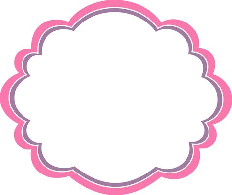 Bordes y Marcos del Clipart de Unicornios para Scrapbook. | Bordes y