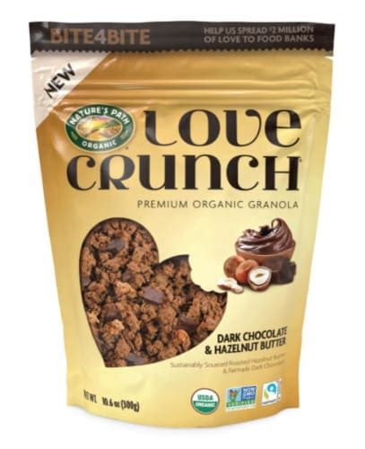 Nature S Path Organic Love Crunch Dark Chocolate Hazelnut Butter