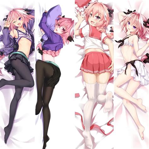 Fateapocrypha Astolfo Cosplay Body Hugging Pillow Case Cushion Anime