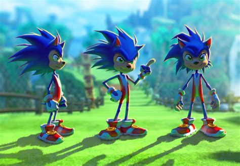 Artstation Sonic The Hedgehog Redesign