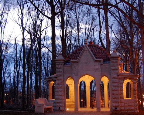There is a legend around IU that if you kiss someone in this gazebo on