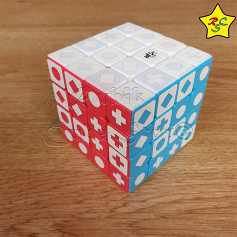 Alumbra Oscuridad Cubo Rubik 4x4 Doble Solucion Stickerless Rubik
