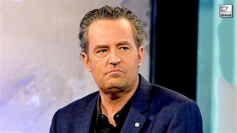 Matthew Perry Reveals He Was Forced To Quit Dont Look Up