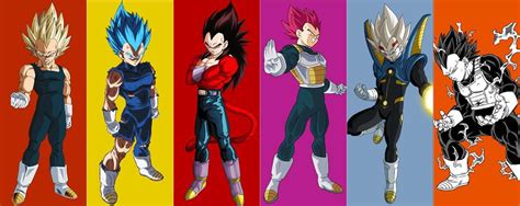 Las Mejores 148 Fotos De Todas Las Fases De Goku Y Vegeta Jorgeleonmx