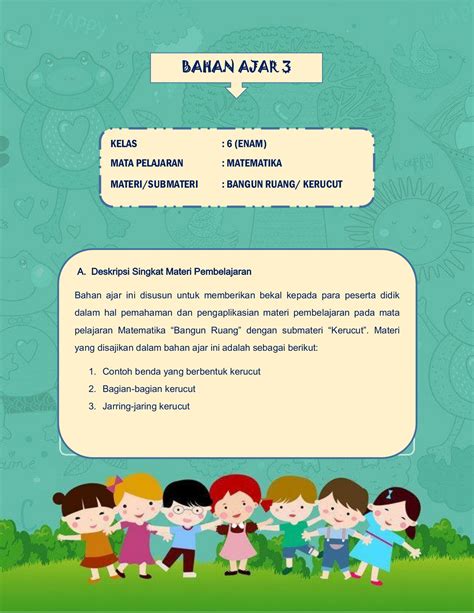 Materi Menyusun Modul Ajar Kurikulum Merdeka Matematika Kelas 1 - Riset