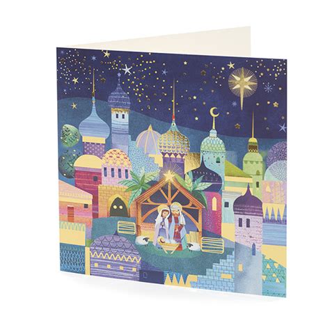 Hey crafty friends, i have a fun interactive card for you. Large Bethlehem Scene Christmas Card (10 Pack) | Oxfam GB ...