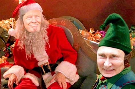 Read Vladimir Putins Christmas Card To Donald Trump Daily Star