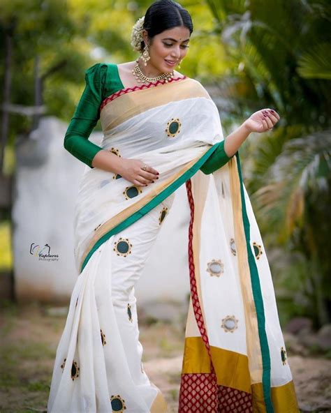 Style Your Kerala Kasavu Saree Like A Celeb Keep Me Stylish Kerala