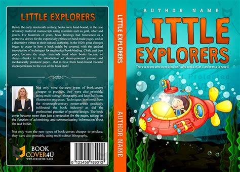 Children Book Cover Design Little Explorers