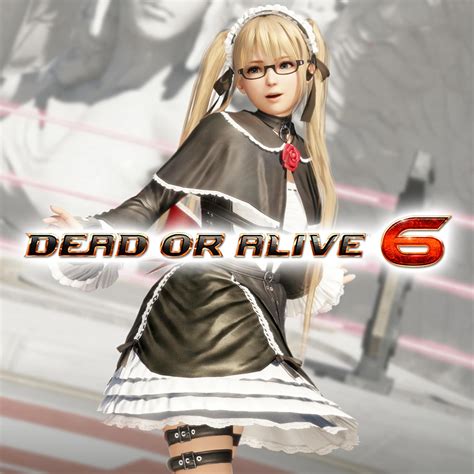 Doa6 Marie Rose Little Devil Maid Costume With Glasses
