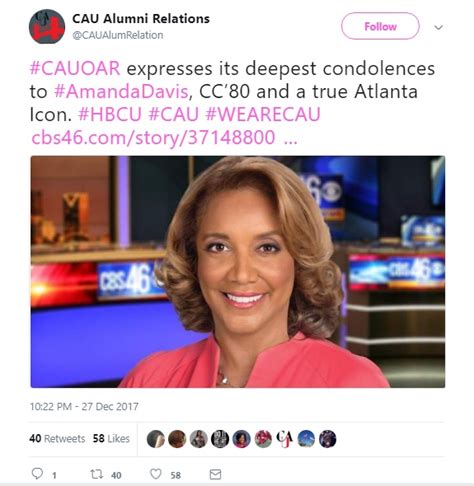 Atlanta Mourns The Loss Of Longtime News Anchor Amanda Davis Atlanta