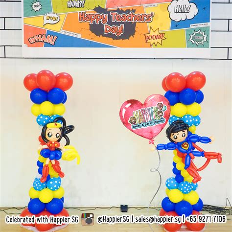 Teachers Day Balloon Decoration Happier Singapore
