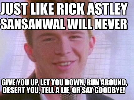 Evil Rick Astley Meme By Rblx Meme Memedroid Hot Sex Picture